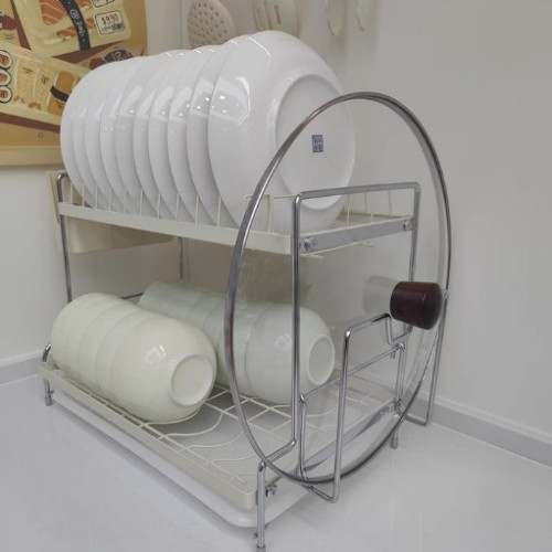 廚房碗碟瀝水架家用台面多功能碗櫃放碗置物架筷子盒碗盤收納架子 廚房碗碟瀝水架家用台面多功能碗櫃放碗置物架筷子盒碗盤收納架子