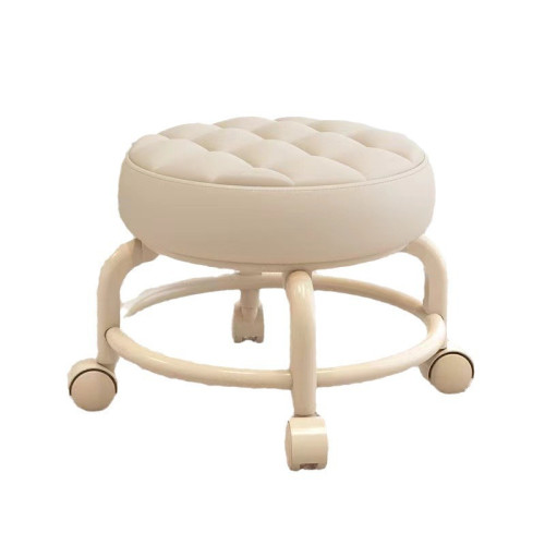帶輪小凳子帶娃兒童學步登滑輪矮凳圓板凳家用可移動萬向輪換鞋凳 帶輪小凳子帶娃兒童學步登滑輪矮凳圓板凳家用可移動萬向輪換鞋凳