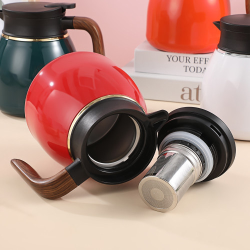 316不鏽鋼保溫杯大容量燜茶壺可攜式家用手柄按壓茶水分離泡茶杯 316不鏽鋼保溫杯大容量燜茶壺可攜式家用手柄按壓茶水分離泡茶杯