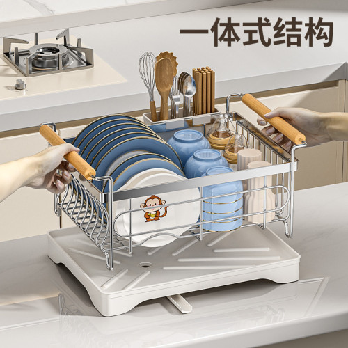 樂合不鏽鋼碗盤瀝水架廚房置物架水槽放碗筷瀝水籃家用碗碟收納架 樂合不鏽鋼碗盤瀝水架廚房置物架水槽放碗筷瀝水籃家用碗碟收納架