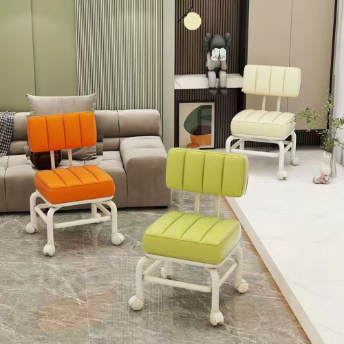 新款方形滑輪凳多色系靠背萬向輪學步小凳子換鞋凳家用帶輪帶娃 新款方形滑輪凳多色系靠背萬向輪學步小凳子換鞋凳家用帶輪帶娃