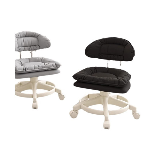 萬向輪小凳子帶滑輪矮凳家用換鞋凳兒童靠背椅子客廳圓凳軟包板凳 萬向輪小凳子帶滑輪矮凳家用換鞋凳兒童靠背椅子客廳圓凳軟包板凳