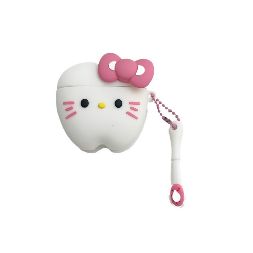 戴耳機KT貓蘋果AirPods pro藍牙無線耳機套1/2/3代可愛卡通矽膠
