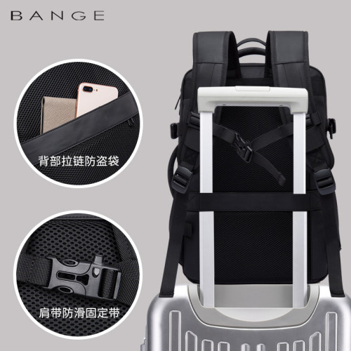 Bange後背包新款男商務雙肩包防水大容量擴容旅行書包backpack