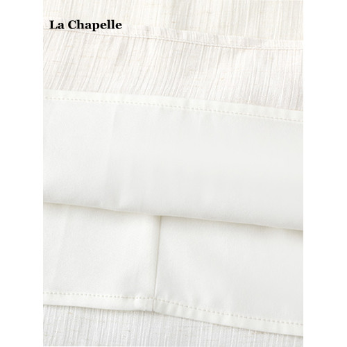 拉夏貝爾/La Chapelle波西米亞收腰連衣裙女夏季新款法式溫柔長裙