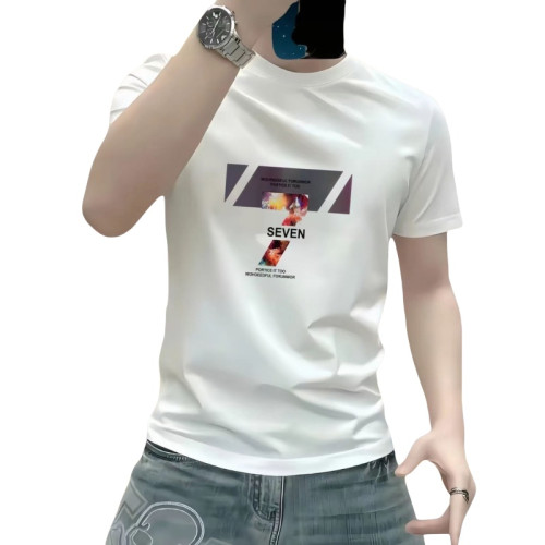 高級索羅娜短袖男士夏季美式復古休閒重磅純棉半袖時尚潮流男t恤