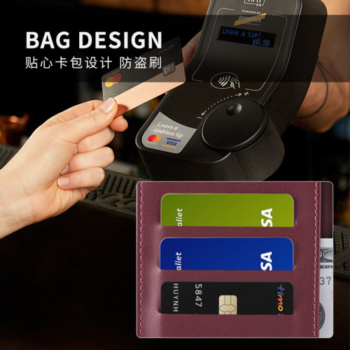 適用S25手機殼Galaxy S24手機皮套防盜刷A16繙蓋防摔可充電手機套