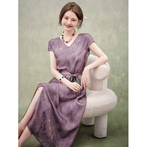 趙大喜｜易如反掌花蘿系列連衣裙｜雙面2色雙穿連衣裙25無袖長裙