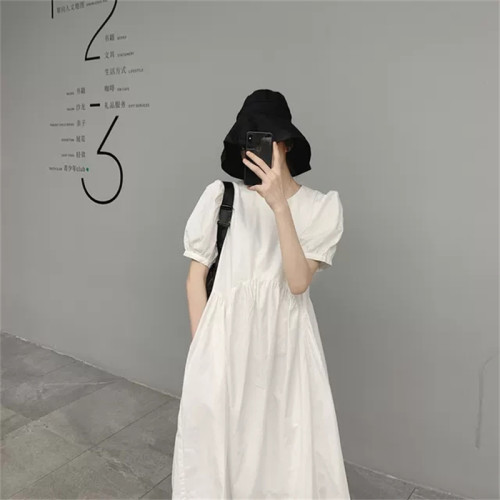 冰感抗皺襯衫連衣裙女2025夏季新款收腰顯瘦長裙氣質高級感裙子