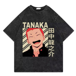 GUUKA潮牌花灰色280克短袖夏季新款男T恤重磅 小怪獸落肩上衣寬松