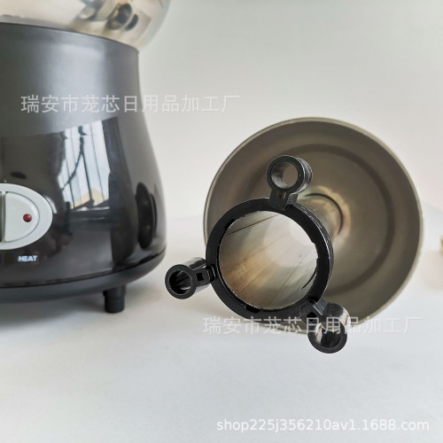 不鏽鋼四層巧克力機家用派對硃古力噴泉瀑布自助餐融化噴泉機