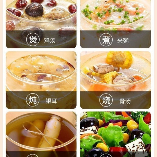 高硼矽玻璃鍋燉湯家用煮鍋瓦斯明火耐高溫湯耐高溫玻璃鍋