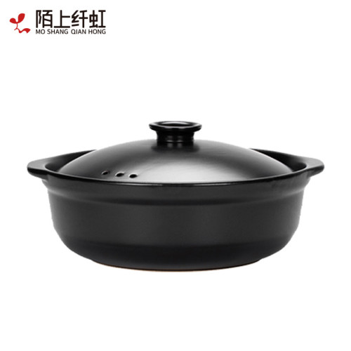 寬口砂鍋乾燒陶瓷砂鍋小號砂鍋家用商用乾燒耐高溫煲