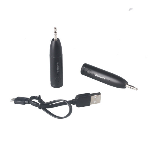 藍牙接收器 車用AUX立體聲音響藍牙3.5音頻接收器無線藍牙變壓器