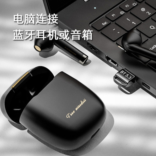 藍牙5.3變壓器免驅USB桌上型電腦鍵盤滑鼠發射接收器藍牙棒