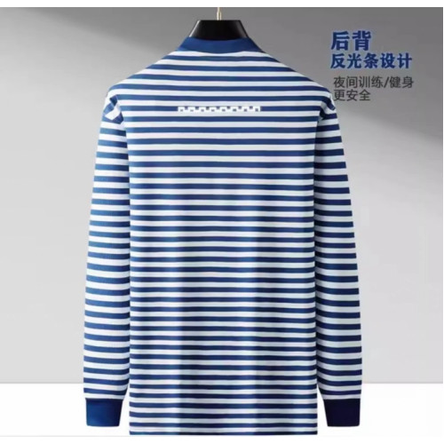 新款長袖海魂衫體能訓練服秋季上衣春夏速乾發光圓領運動服男T恤