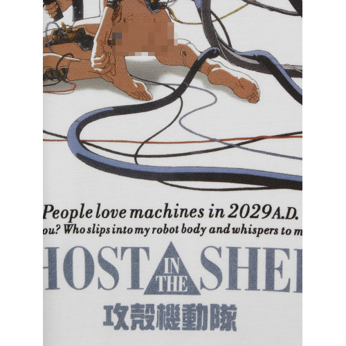攻殼機動隊Ghost in the Shell押井守士郎正宗純棉美式短袖男T恤