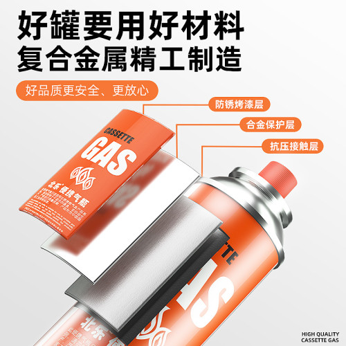 防爆卡式爐氣罐專用可攜式野餐戶外丁烷液化瓦斯瓶瓦斯氣體煤氣罐