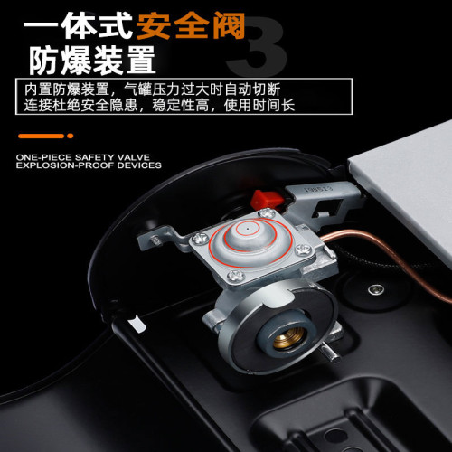 巖穀卡式爐ZB-19M素雅瓦斯爐瓦斯爐卡磁可攜式火鍋爐家用戶外燒烤爐