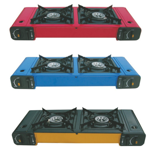 可攜式戶外雙頭瓦斯爐雙燃燒器氣灶澳洲認證portable gas stove
