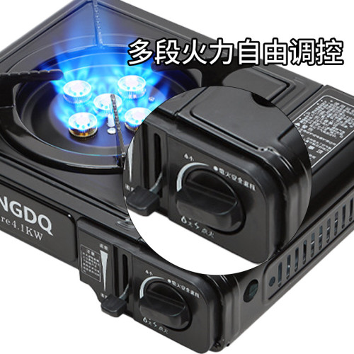 露營卡式爐野炊烤肉煎烤盤瓦斯火鍋燒烤爐鐵盤防爆瓦斯爐可攜式