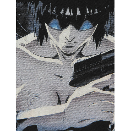 攻殼機動隊Ghost in the Shell 押井守草雉素子短袖純棉正肩男T恤