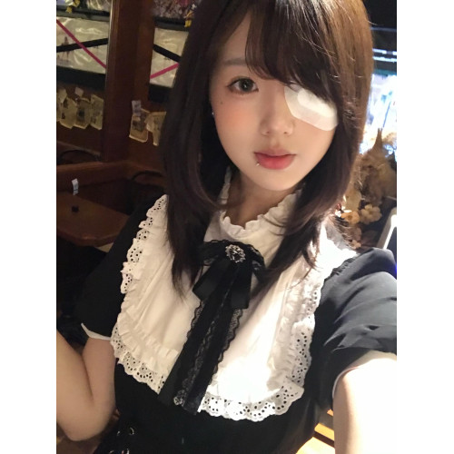 哥特蕾服量産型黑色收腰連衣裙設計感小衆亞文化裙子日系復古長裙