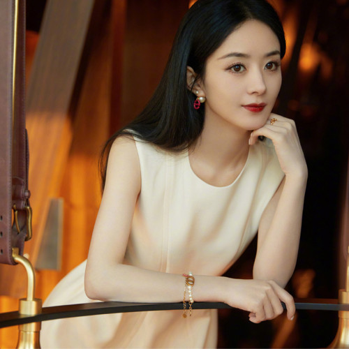明星趙麗穎同款晚禮服裙女宴會氣質顯瘦連衣裙主持人禮服女裝夏季