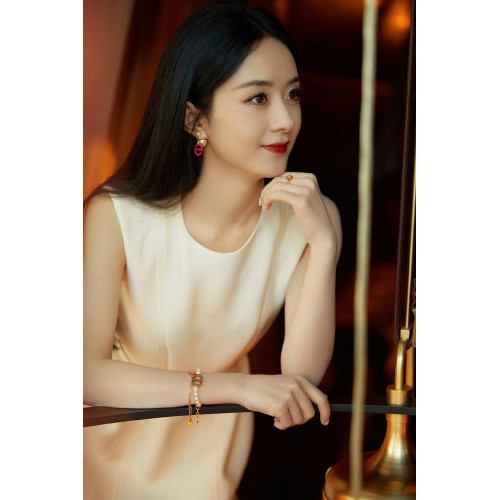 明星趙麗穎同款晚禮服裙女宴會氣質顯瘦連衣裙主持人禮服女裝夏季