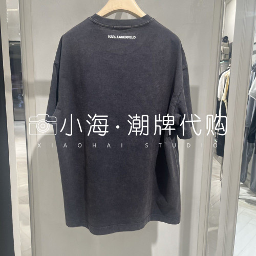 可議價KARL LAGERFELD卡爾拉格斐2025春夏男T恤M22C1708255 1590