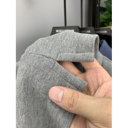 男t恤純棉高級刺綉翻領長袖Polo衫重磅上衣男裝中青年保暖打底衫