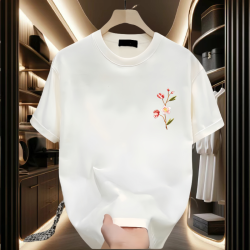 潮牌輕奢男T恤短袖青年男女情侶裝夏季網紅小衆半袖純棉體恤上衣