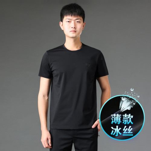夏季女士棉綢連衣裙薄款寬松大碼Polo領中長裙氣質休閒人造棉裙子