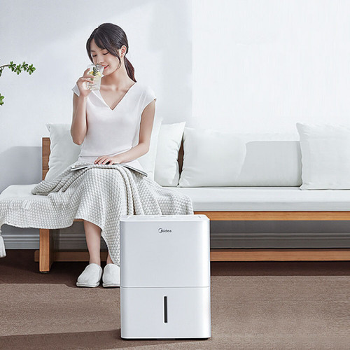 美的除濕機家用CF12BD/N7-DN乾衣臥室客廳小型12升抽濕去濕器