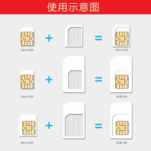 金屬卡托 sim卡套手機卡還原器4合一取卡針智能全網 手機