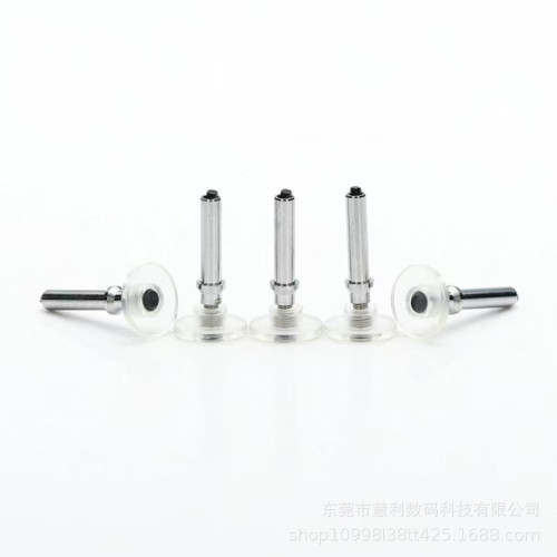 通用電容筆吸盤透明金屬圓盤筆頭手寫筆被動式可替換圓盤頭觸控筆