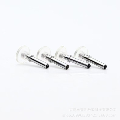 通用電容筆吸盤透明金屬圓盤筆頭手寫筆被動式可替換圓盤頭觸控筆