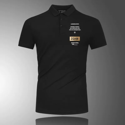 ITSK  專櫃~短袖男t恤純棉潮翻領商務修身夏季男士衣服polo衫