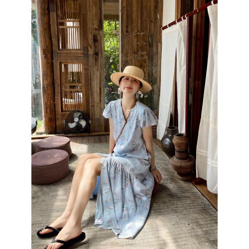 高級質感白色收腰無袖連衣裙女2025夏季新款氣質修身禮服背心裙子