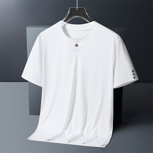 330斤特大碼男裝夏季薄款冰絲透氣速乾運動休閒汗衫體恤短袖男T恤 330斤特大碼男裝夏季薄款冰絲透氣速乾運動休閒汗衫體恤短袖男T恤