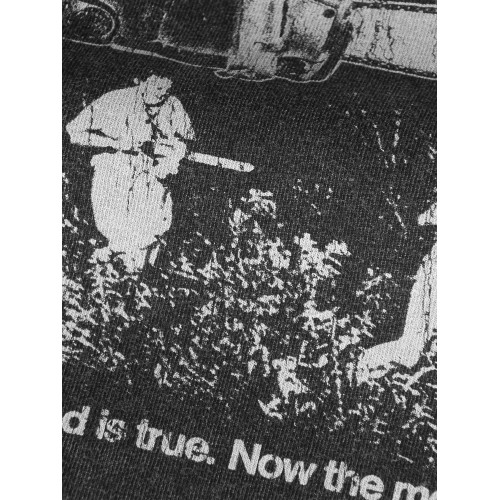 壞品味TIABSWMS02德州電鋸殺人狂短袖ChainSaw水洗復古落肩男T恤