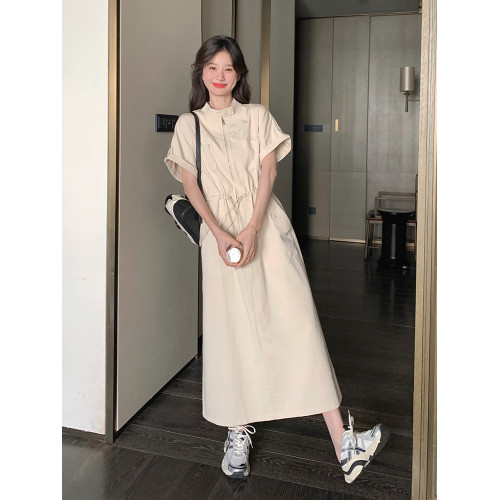 ZNG SHOP女裝“微微安”溫柔清透花邊全棉連衣裙 曡穿更佳