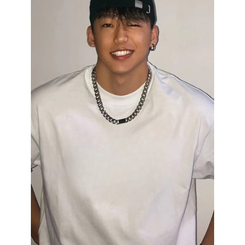 潮牌美式復古短袖男t恤夏季歐美高街hiphop純色純棉半袖圓領上衣