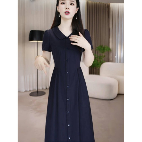 杭州大牌真絲桑蠶絲連衣裙女夏2025新款今年流行爆款氣質減齡女裝