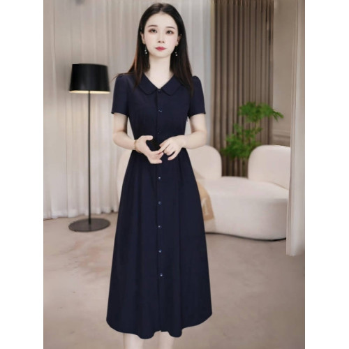 杭州大牌真絲桑蠶絲連衣裙女夏2025新款今年流行爆款氣質減齡女裝