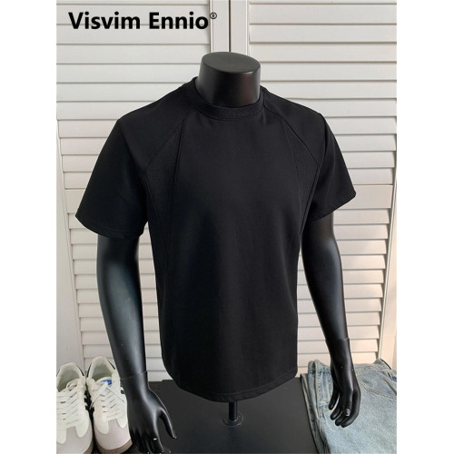 Visvim Ennio短款正肩解搆短袖男T恤時尚休閒2025夏季潮牌美式痞