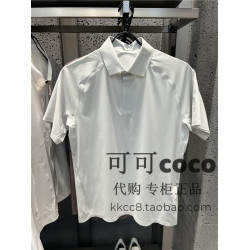 DESCENTE迪桑特DUALIS都市通勤男T恤翻領短袖POLO衫D4331DPS84
