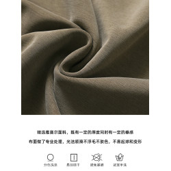 2024新款透氣寬松休閒短袖男T恤潮流垂感簡約純色半袖打底體恤衫
