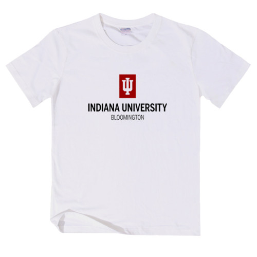 美國印第安納大學伯明頓分校男T恤短袖Indiana University文化衫