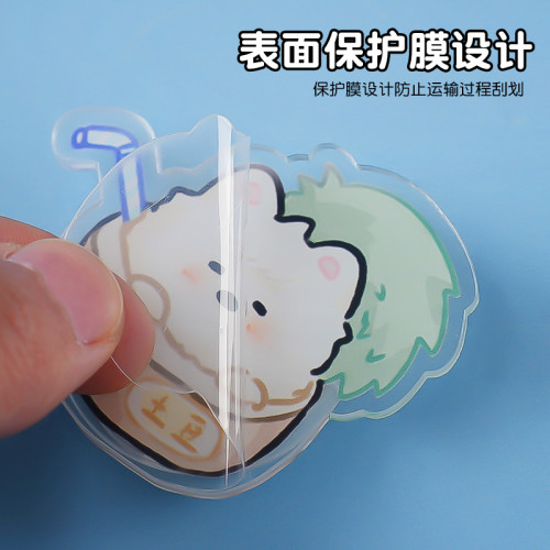 亞克力手機支架卡通伸縮來圖動漫小禮品異形氣囊手機支架
